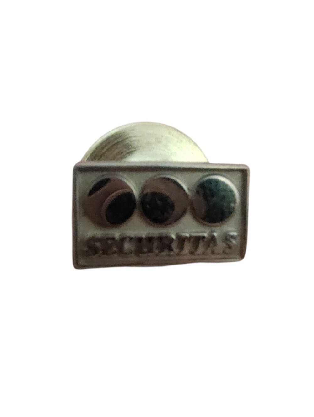 Securitas Security Company Logo Lapel Pin Three Dot Employee Corporate Pin